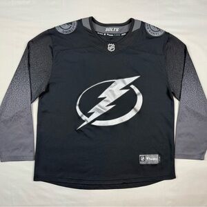 Fanatics Tampa Bay Lightning Mens Alternate Breakaway Hockey Jersey Sz Large